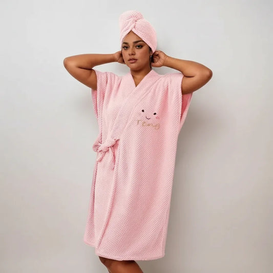 Peignoir femme absorbant