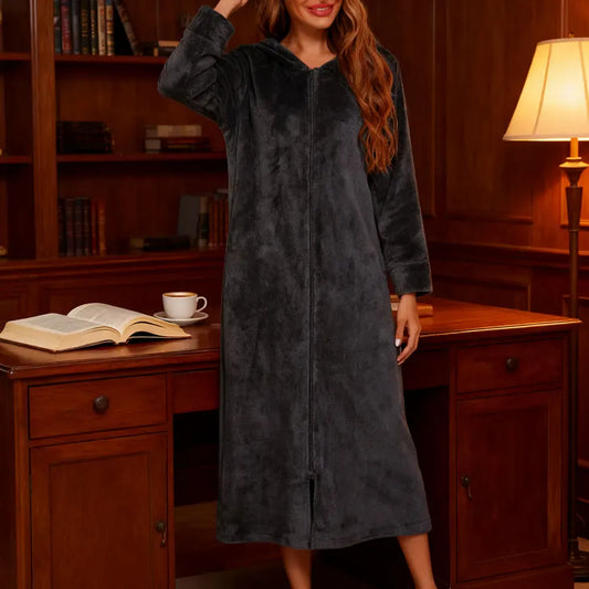 Peignoir femme chaud