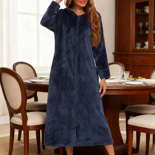 Peignoir femme chaud
