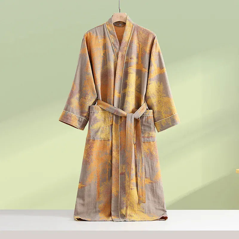 Peignoir femme coton