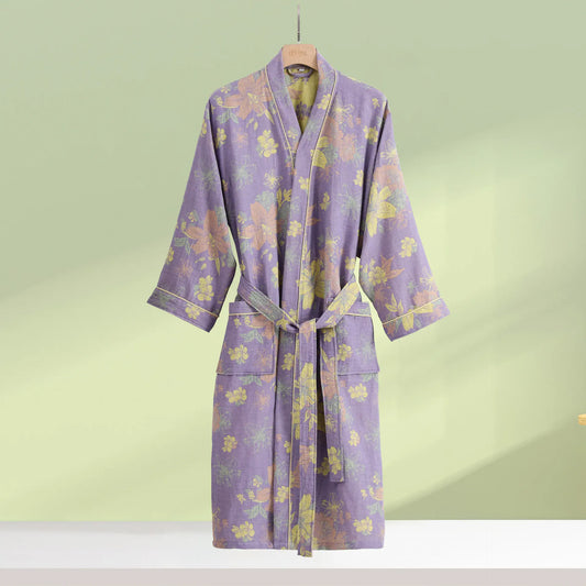 Peignoir femme coton