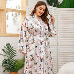 Peignoir femme grande taille - Vignette | Ava-Paris
