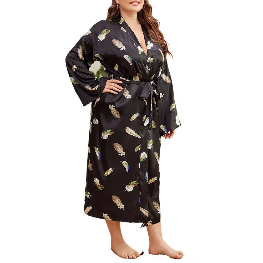 Peignoir femme grande taille
