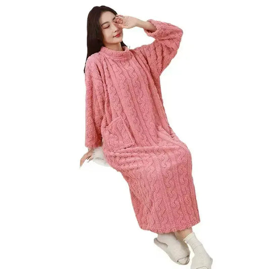 Peignoir femme hiver