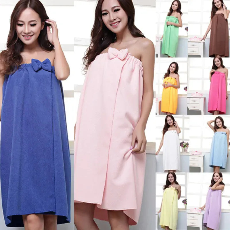 Peignoir femme sortie de bain