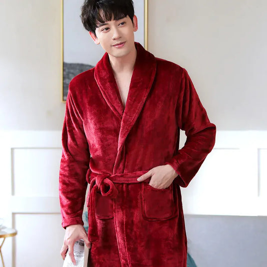Peignoir homme coton