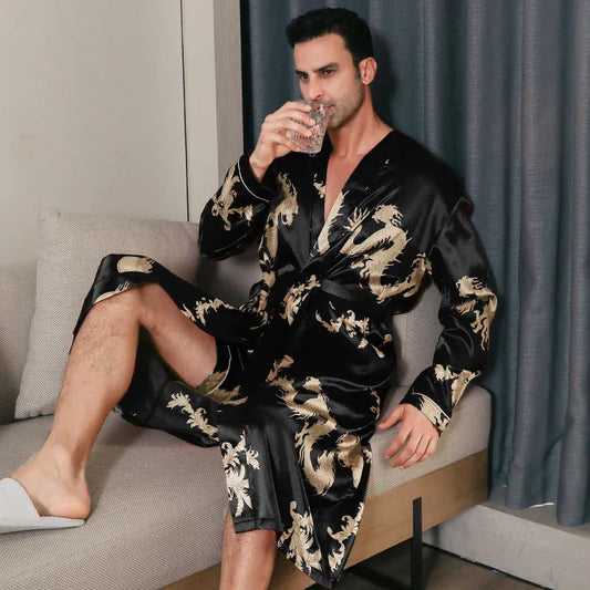 Peignoir homme été