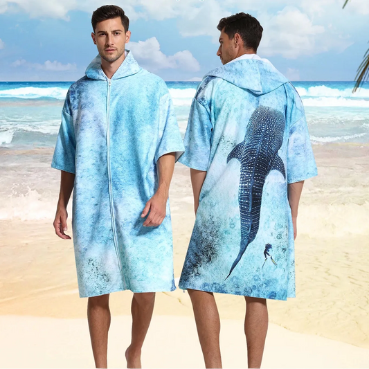 Peignoir homme microfibre