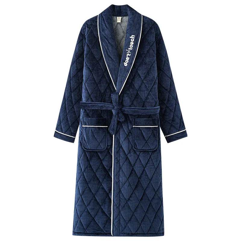 Peignoir homme velours