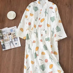 Peignoir kimono femme - Vignette | Ava-Paris