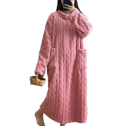 Peignoir long femme