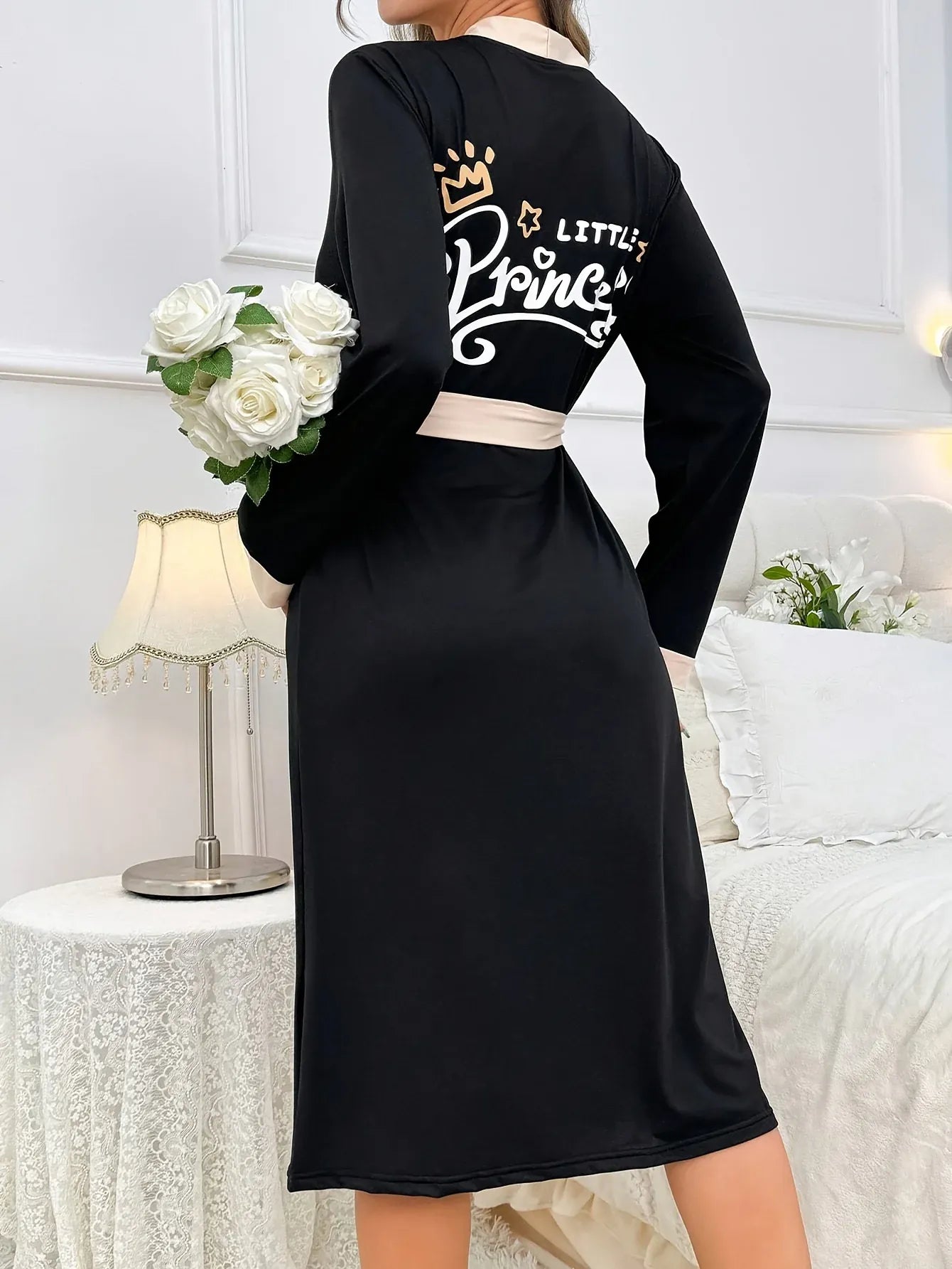 Peignoir luxe femme