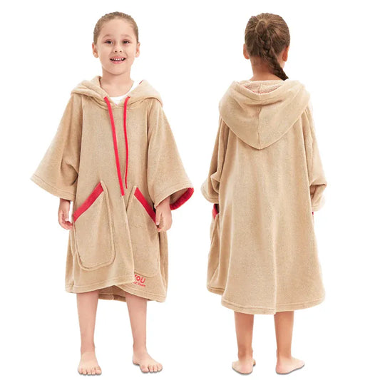 Peignoir natation enfant