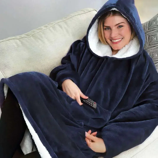 Peignoir polaire femme