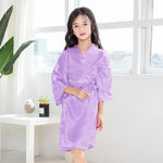 Peignoir satin enfant - Vignette | Ava-Paris