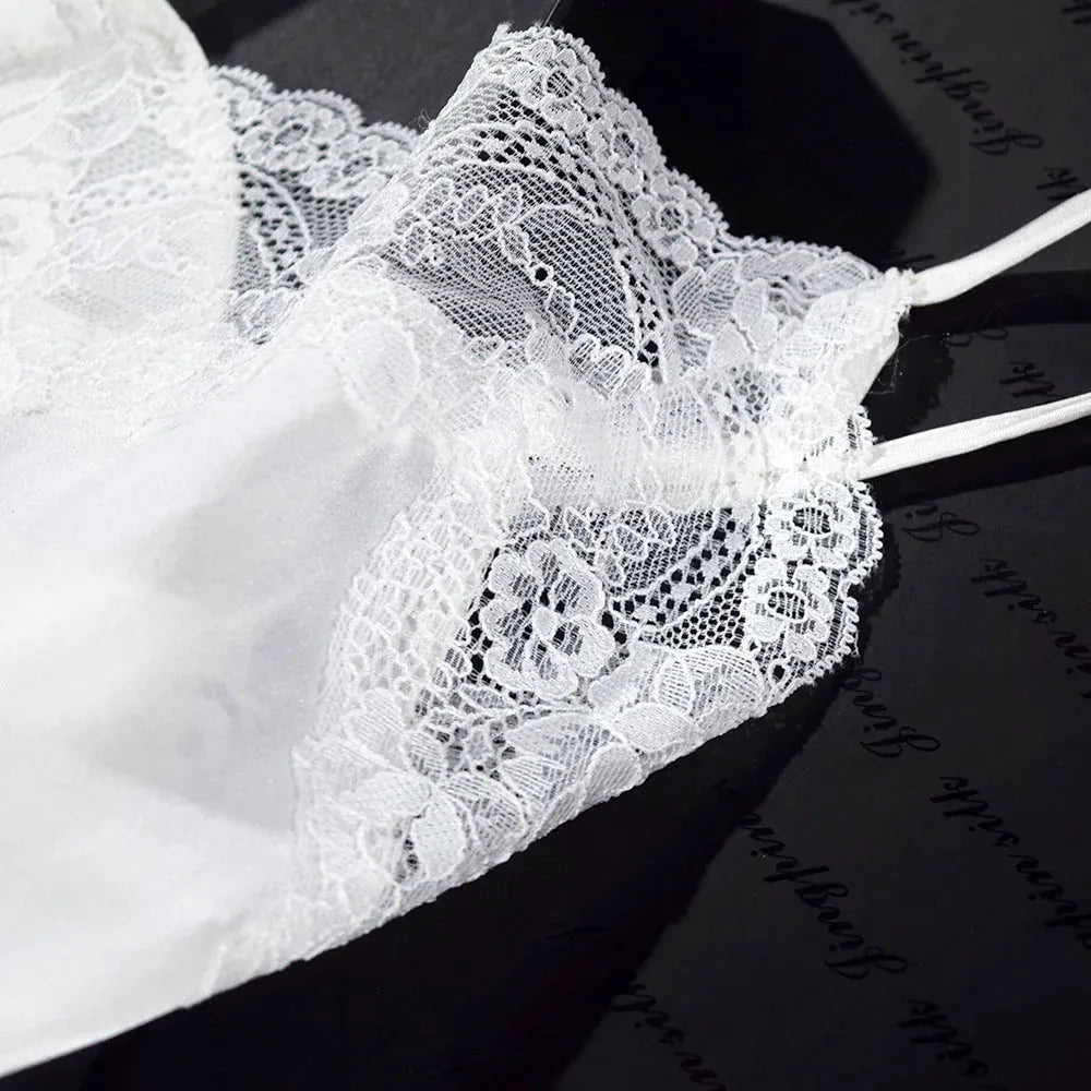 Peignoir soie femme