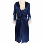 Peignoir soie femme - Vignette | Ava-Paris