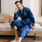 Peignoir soie homme