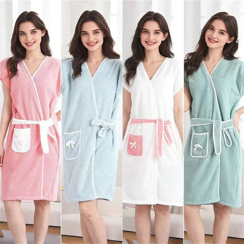 Peignoir spa femme