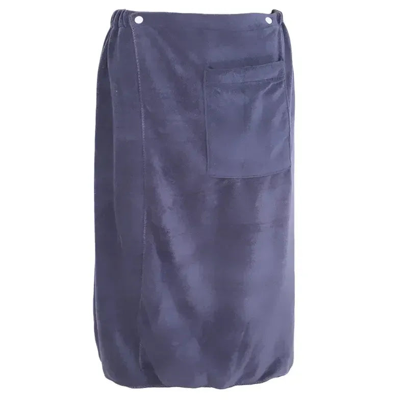 Peignoir spa homme