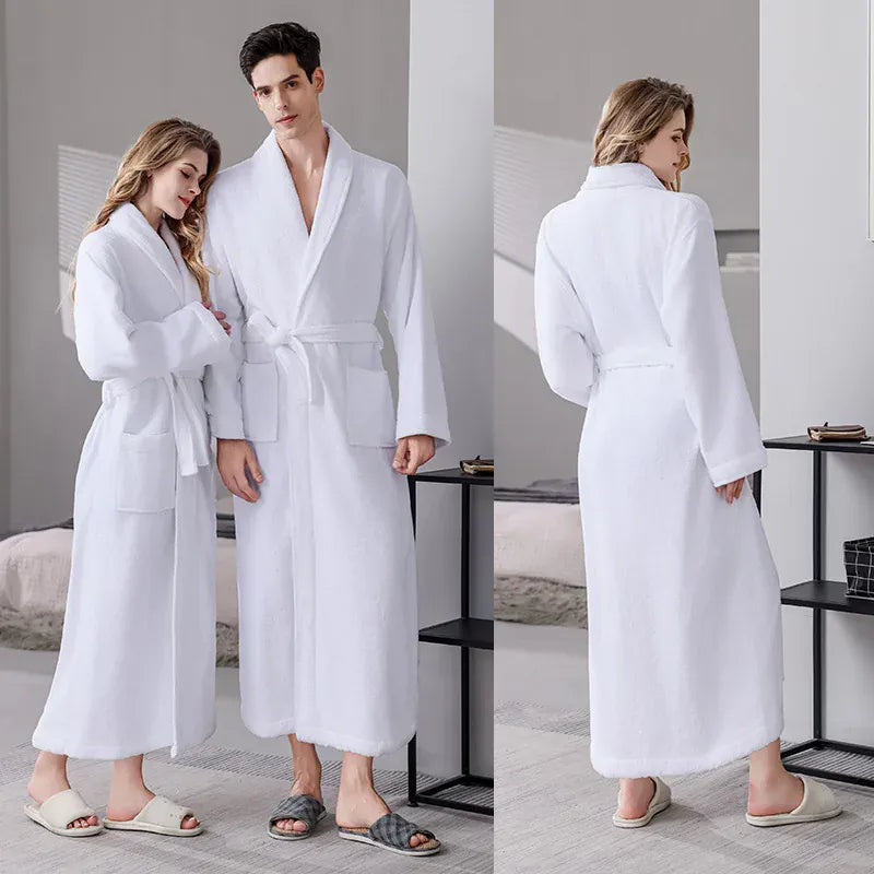 Peignoir spa professionnel