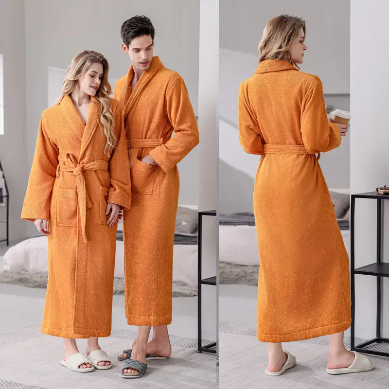 Peignoir spa professionnel