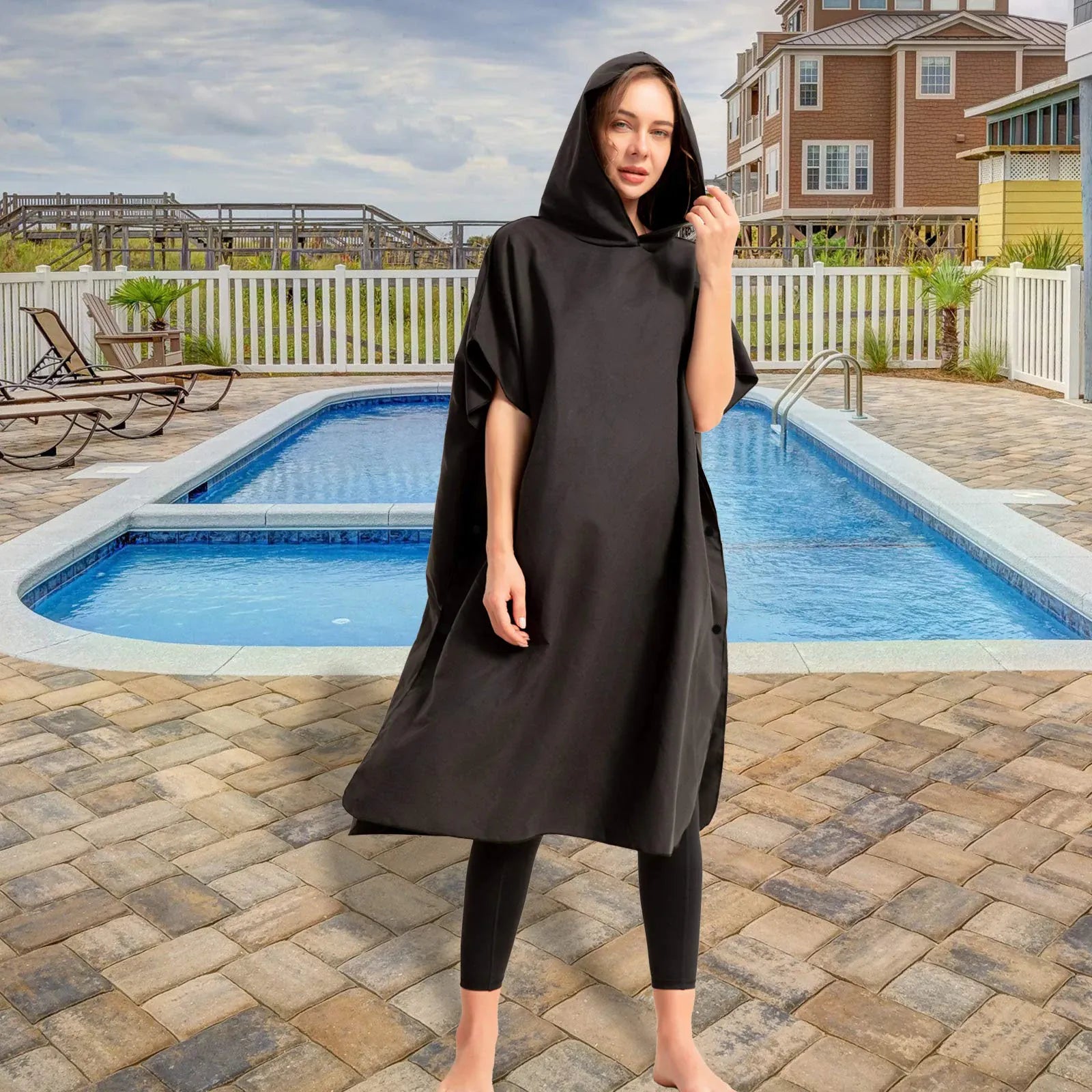 Peignoir surf femme